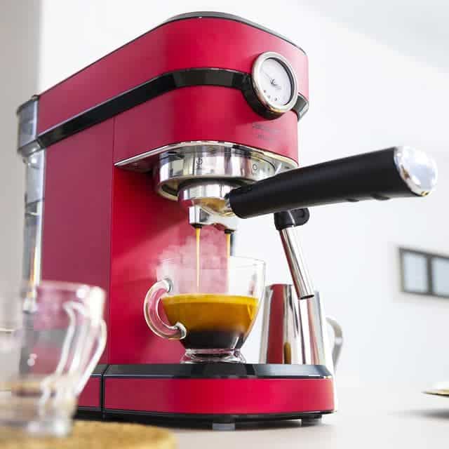 Cafetera Espresso Cafelizzia 790 Pro Rojo 6